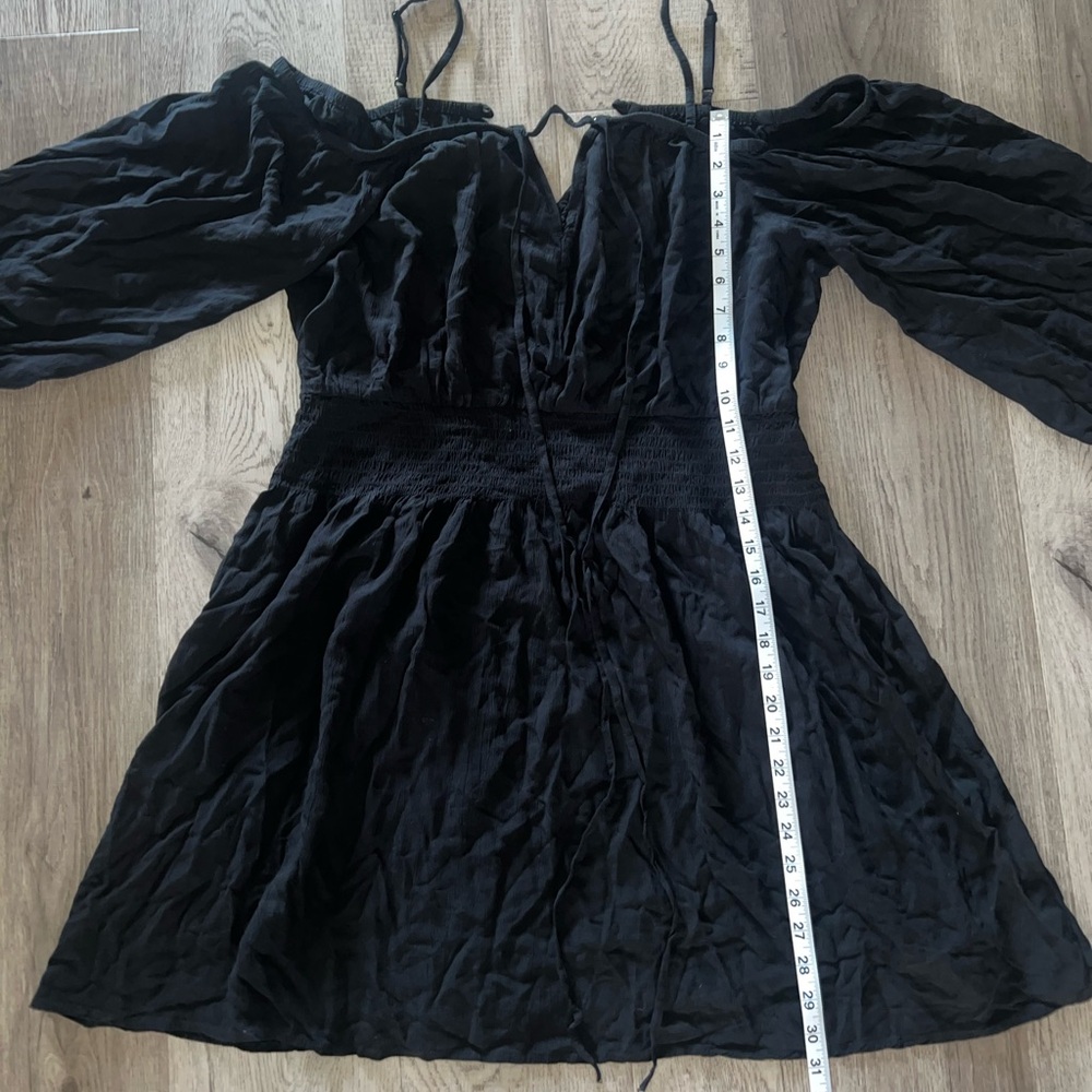 NWT Old Navy Elegant Black Off-Shoulder Dress XL - Picture 7 of 11